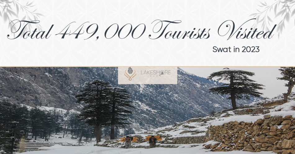 Total 449,000 Tourists Visited Swat in 2023