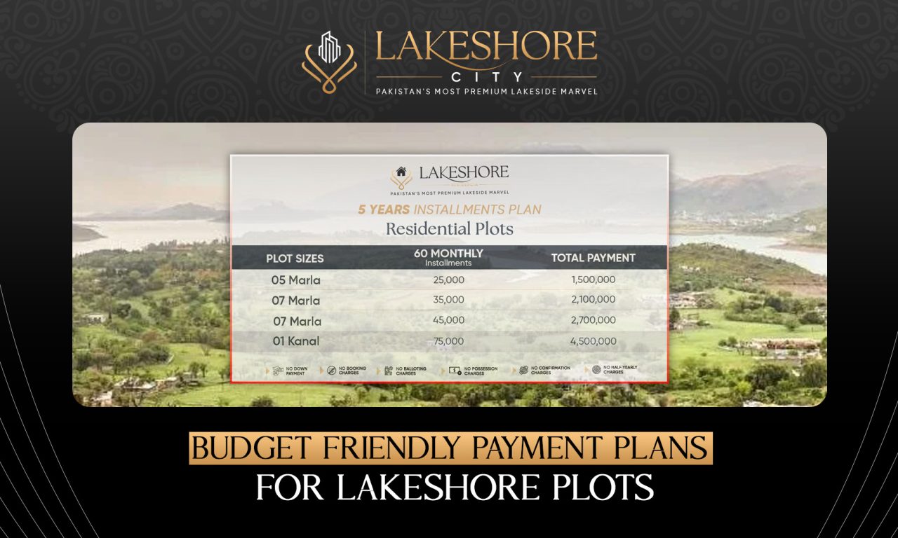 Budget-Friendly Payment Plans for Lakeshore Plots