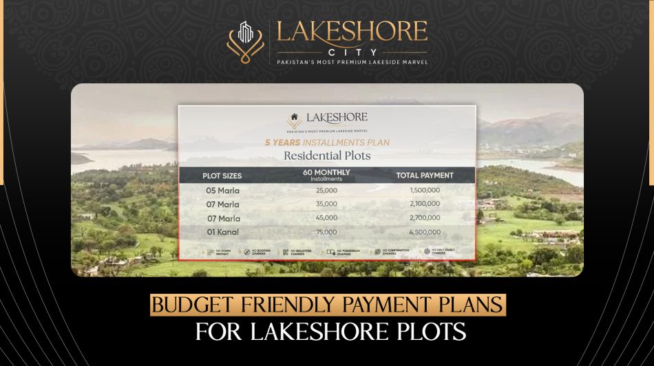 Budget-Friendly Payment Plans for Lakeshore Plots