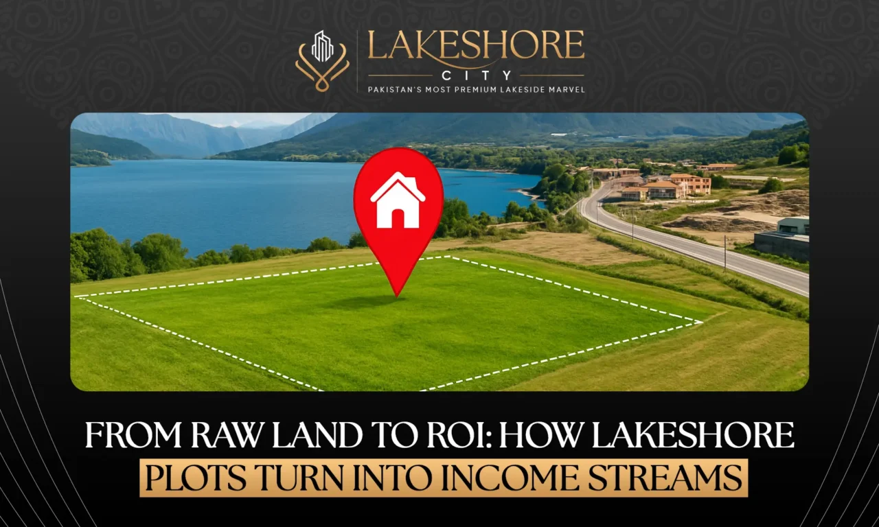 From Raw Land to ROI: How Lakeshore Plots Turn into Income Streams