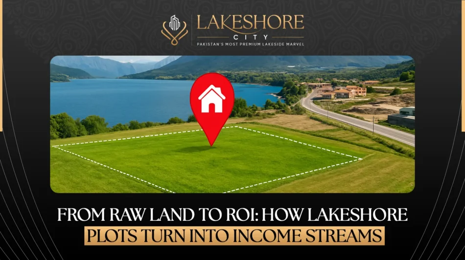 From Raw Land to ROI: How Lakeshore Plots Turn into Income Streams