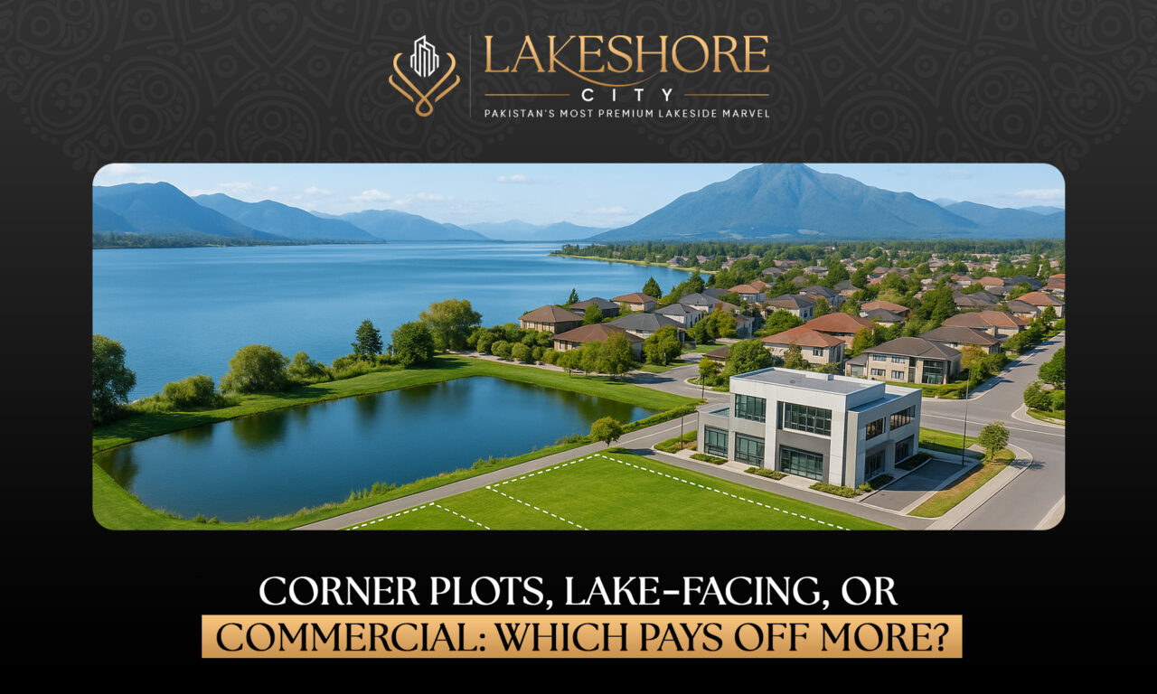 Corner Plots, Lake-Facing, or Commercial: Which Pays Off More?