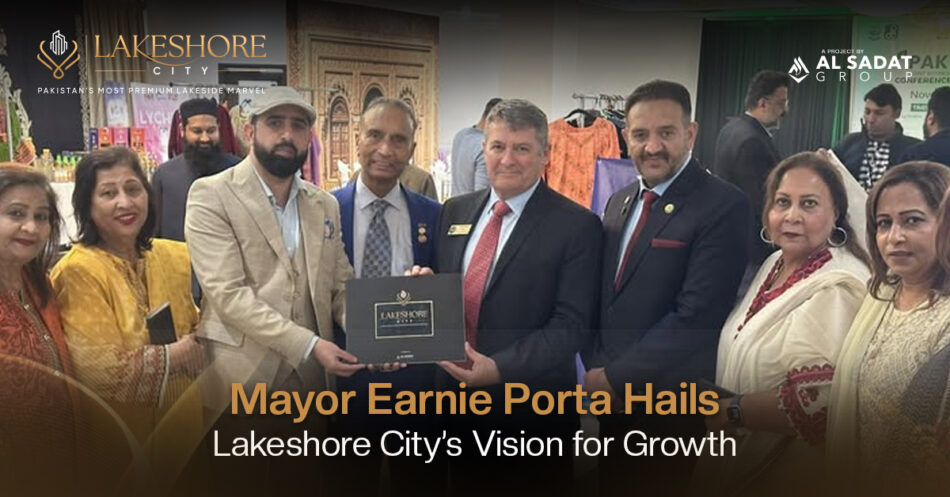 Mayor Earnie Porta Hails Lakeshore City’s Vision for Growth