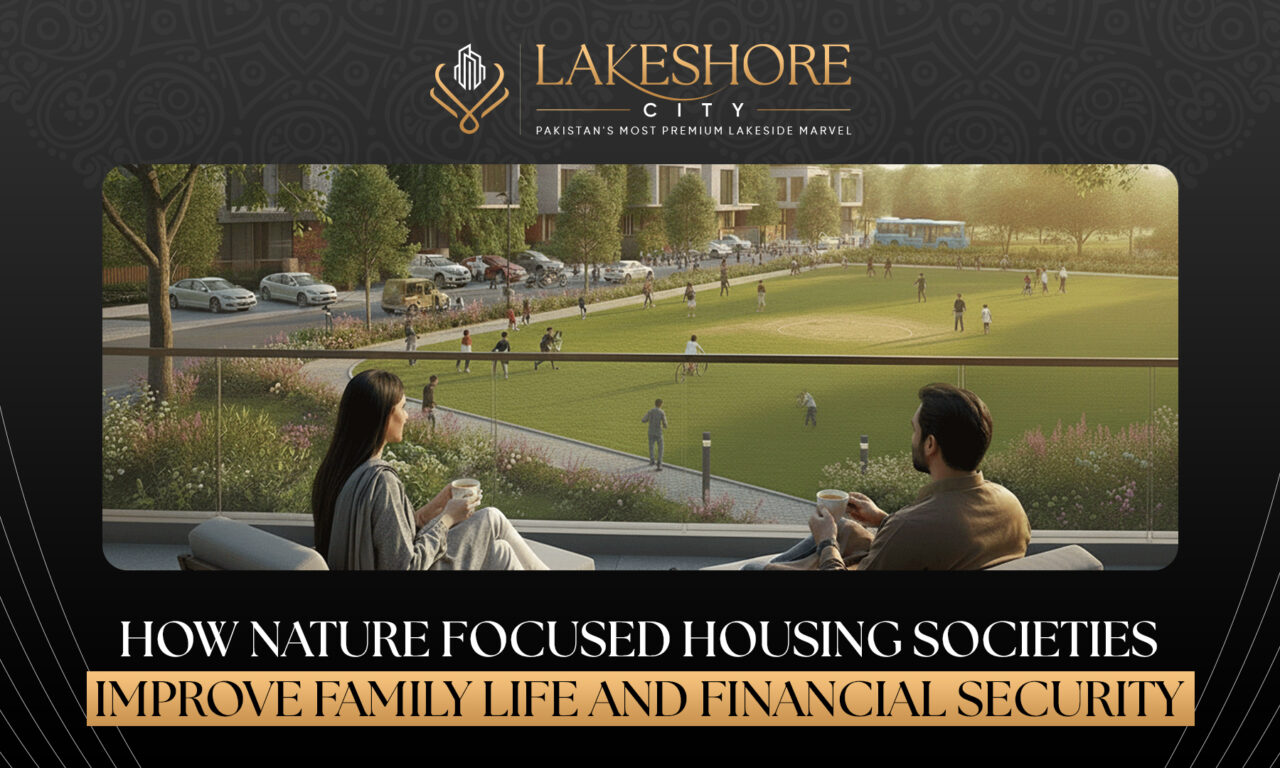 How Nature-Focused Housing Societies Improve Family Life and Financial Security
