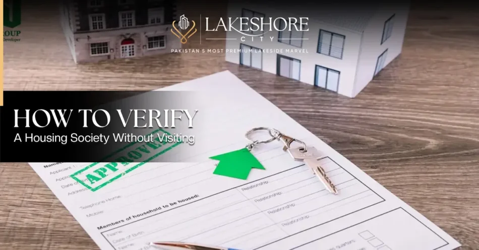 How to Verify a Housing Society Without Visiting