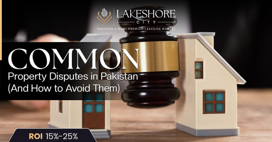 Common Property Disputes in Pakistan (And How to Avoid Them)