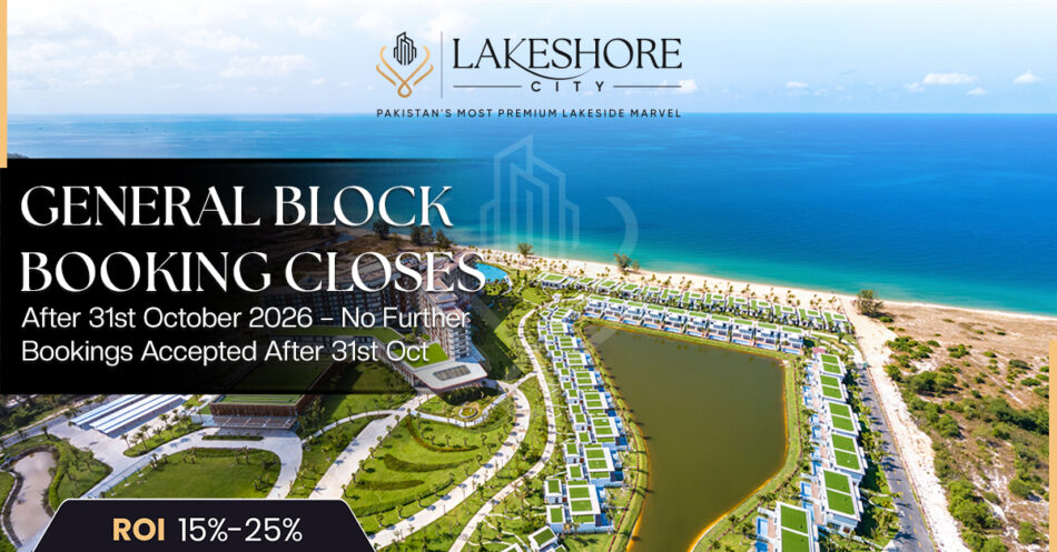 General Block Booking Closes After 31st October 2026 – No Further Bookings Accepted After 31st Oct